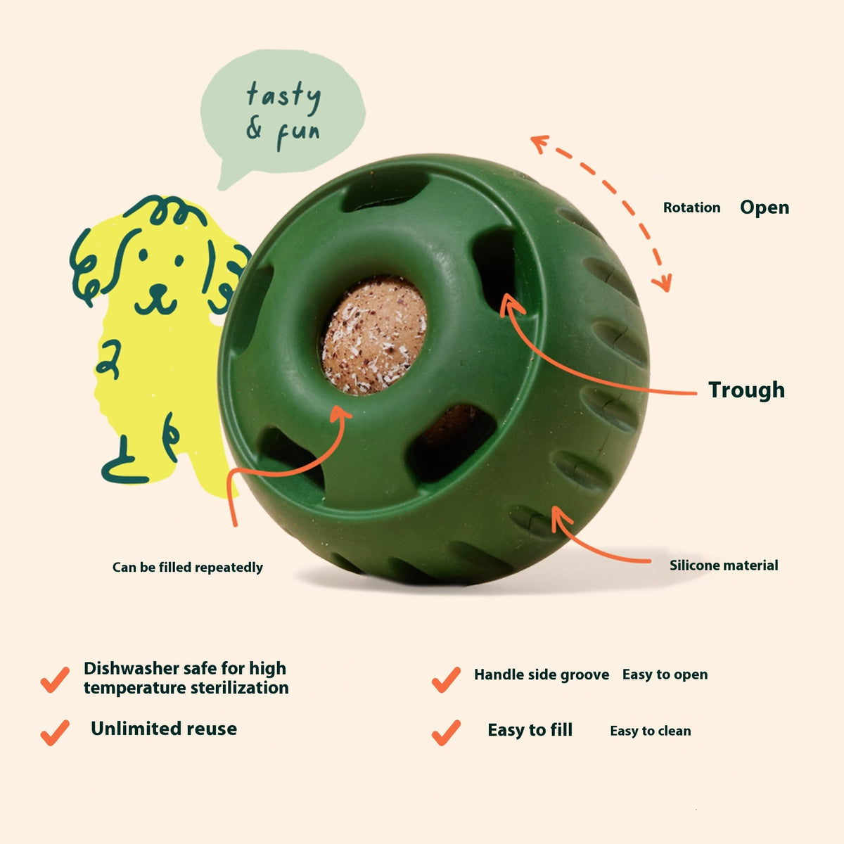 Slow & Steady Silicone Lick Feeder — view 4