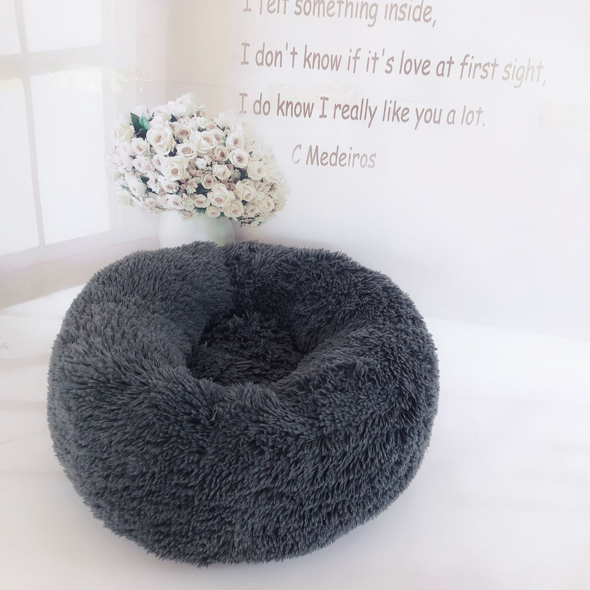 Cloud-Nap Plush Dog Bed — view 6