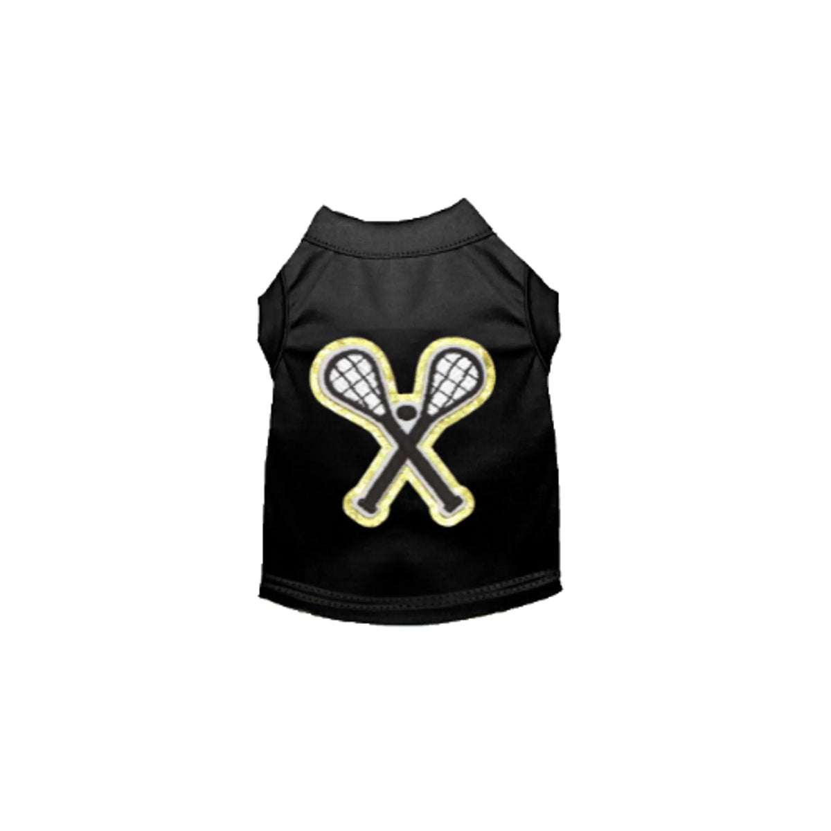 Lacrosse King Dog Shirt