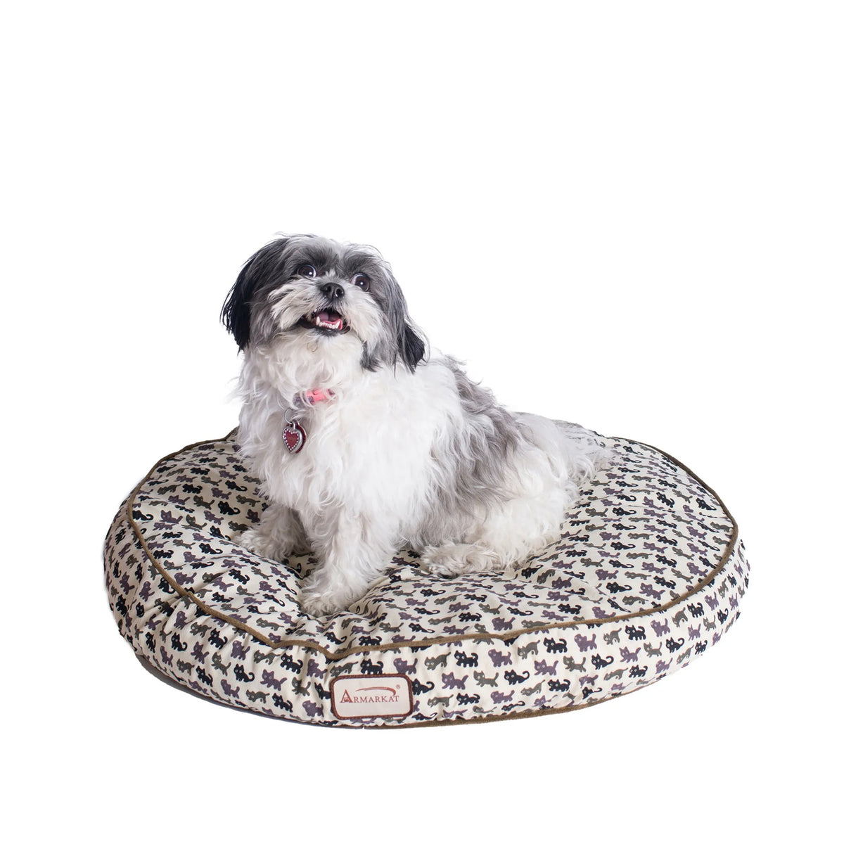 Armarkat Dog Bed Polyfilled Pet Cushion Crate Mat Soft Pad