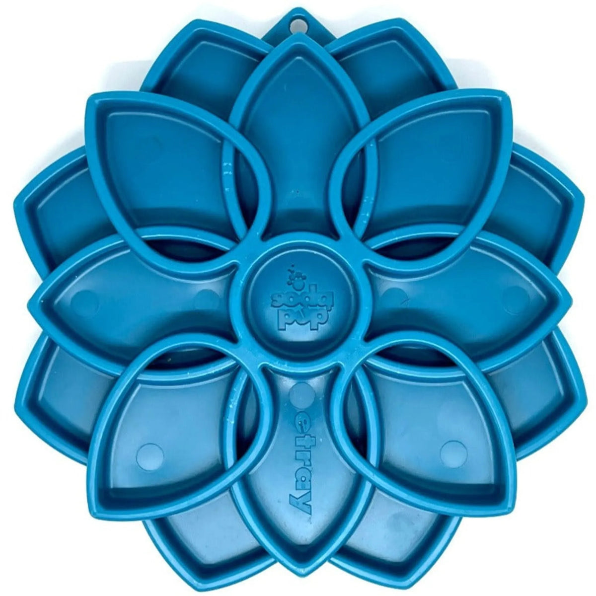 Mandala eTray Shallow Slow Feeder Dog Bowl for Enrichment